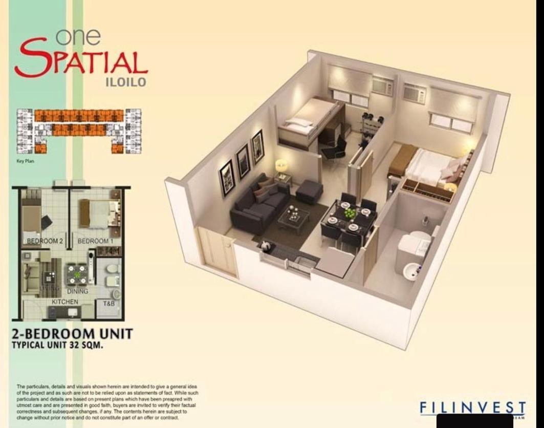 One Spatial Two Bedroom Condominium Unit With Pool And Gym Free Netflix And Wifi Iloilo City Buitenkant foto
